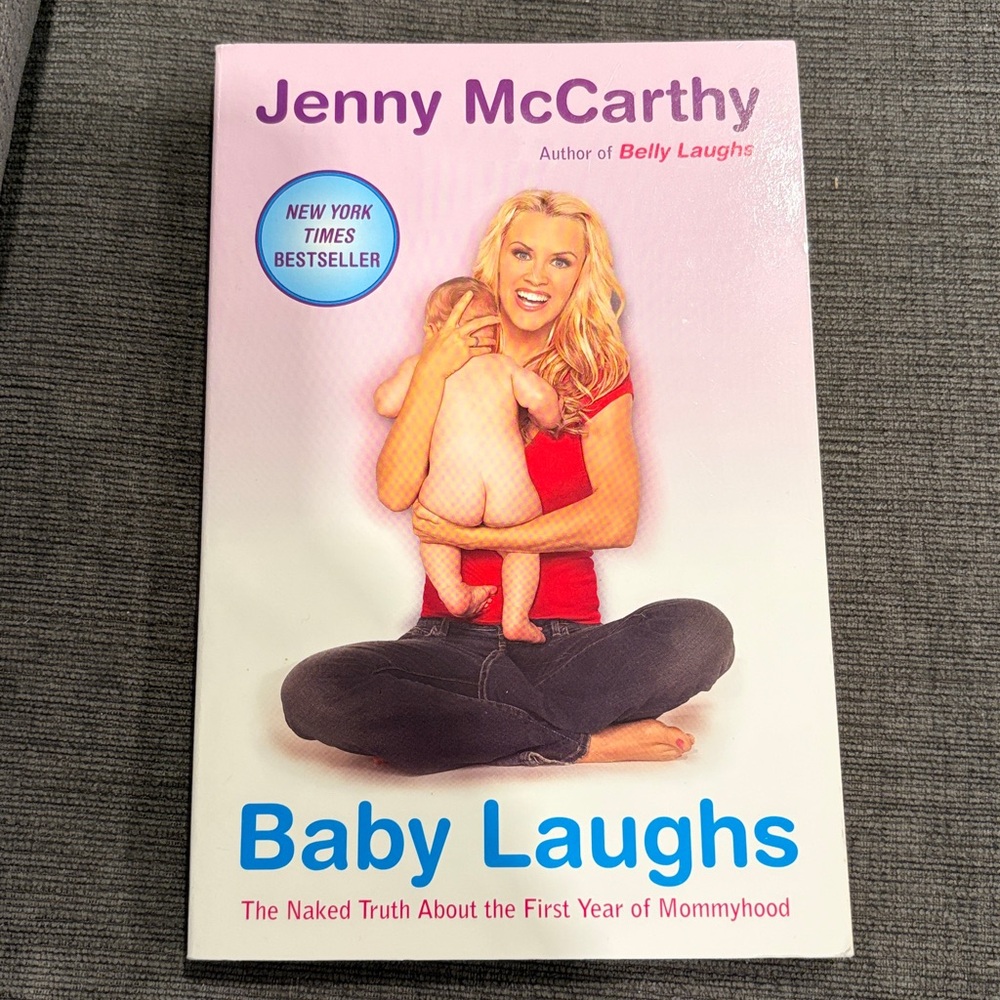 Baby Laughs - Book by Jenny McCarthy - Paperback      motherhood maternity books